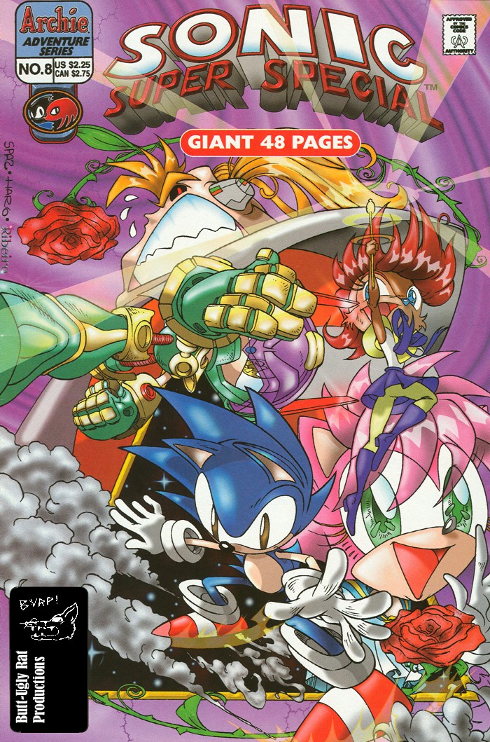 Sonic - Archie Adventure Series (Special) 1998e  Comic cover page